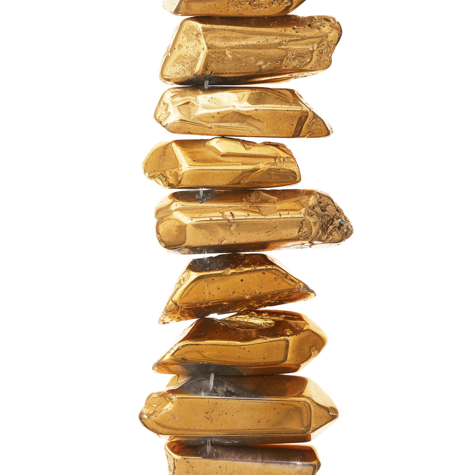 Gold Luster Quartz Nugget Beads by Bead Landing™